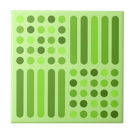 Moderne Kreisläufe Mitte des Jahrhunderts - Chartr Fliese (Vorderseite)