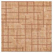 Moderne Kreuzschraffur-Jute-Textur-Muster Stoff (Nahaufnahme)