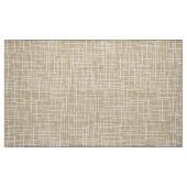 Moderne Kreuzschraffur-Jute-Textur-Muster Stoff (Fat Quarter (45,7 x 55,9 cm))