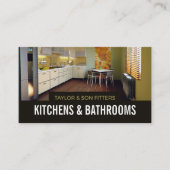 Moderne Küche Design, Küche & Badezimmer Fitter Visitenkarte (Vorderseite)