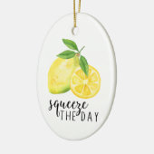 MODERNE KÜCHE LEMON PUN KERAMIK ORNAMENT (Links)