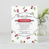 Moderne Küchen-Brautparty-Einladung Einladung (Stehend Vorderseite)