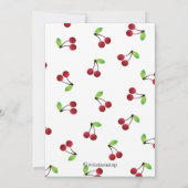 Moderne Küchen-Brautparty-Einladung Einladung (Rückseite)