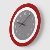 Moderne Küchenmauer Große Wanduhr (Winkel)