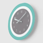 Moderne Küchenuhren Minimalistisch Große Wanduhr (Winkel)