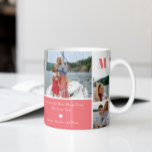 Moderne, kühne Buchstaben MAMA 7 Maßgeschneiderte  Kaffeetasse<br><div class="desc">Nehmen Sie mit unserer personalisierbaren Tasse zum Muttertag in Rosa hochgeschätzte Erinnerungen ein! Diese charmante Keramik Tasse bietet sieben bearbeitbare Foto-Steckplätze, die sich ideal für wertvolle Momente eignen. Ob Familienporträts, Urlaubsfotos oder aufregende Aufnahmen, personalisieren Sie jeden Raum, um ein einzigartiges und herzliches Geschenk für die Mama zu schaffen. Die kühlen...</div>