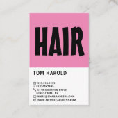 Moderne Kühne, Haare und Kosmetik Visitenkarte (Vorderseite)