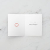 Moderne, kühne MA MA MY BESTE FREUNDIN Text Mutter Karte (Innenseite)