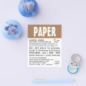 Moderne, kühne, Stationery & Office-Lieferungen Flyer (Einzeln)