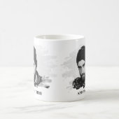 Moderne, kundenspezifische Foto-Effekt Kaffeekoche Kaffeetasse (Mittel)