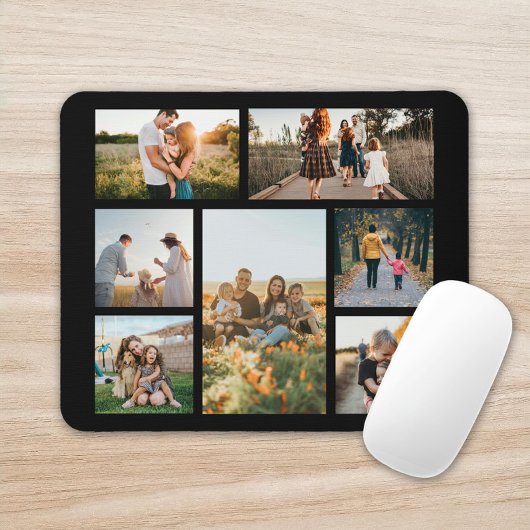 Moderne, kundenspezifische Fotosammlungsfamilie Pe Mousepad