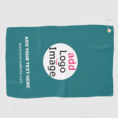 Moderne, kundenspezifische Markenbezeichnung für C Golfhandtuch (Horizontal)