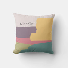 Moderne, kundenspezifische Sommerfarben Splash Kissen