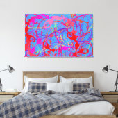 MODERNE KUNST - 3 PANELS - ZUHAUSE DEKORATION - GI LEINWANDDRUCK (Insitu (Schlafzimmer))