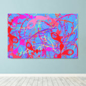 MODERNE KUNST - 3 PANELS - ZUHAUSE DEKORATION - GI LEINWANDDRUCK (Insitu (Holzboden))