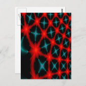 Moderne Kunst - Abstrakte Kunst Postkarte (Vorne/Hinten)