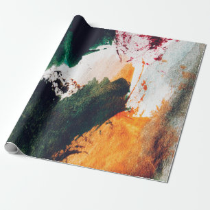 Moderne Kunst, abstrakte Malerei. Fine Art abstrak Geschenkpapier