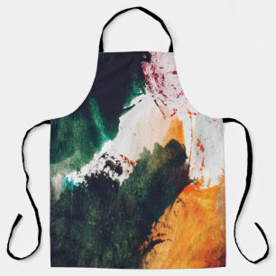 Moderne Kunst, abstrakte Malerei. Fine Art abstrak Schürze