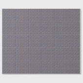Moderne Kunst abstrakte Marineblätter Geschenkpapier (Flach)