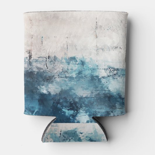 Moderne Kunst: Abstrakte Pinselstriche Dosenkühler (Vorderseite)