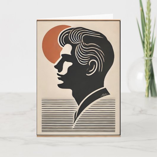 Moderne Kunst aus dem Mittelalter folgt der Sonne Karte (Vorderseite)