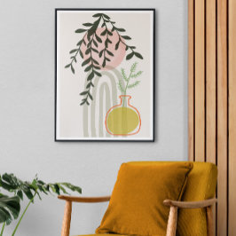 Moderne Kunst aus dem Mittelalter für die Wohngest Leinwanddruck