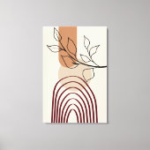 Moderne Kunst aus dem Mittelalter, große fertig ge Leinwanddruck (Vorderseite)