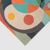 Moderne Kunst aus dem Mittelalter, verschiedene Fa Seidenpapier (Ausschnitt)