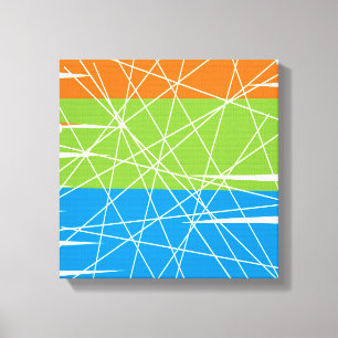 Moderne Kunst aus der Mitte des Jahrhunderts Leinwanddruck