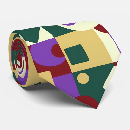 Moderne Kunst - Berufliches Geschäftsformular Krawatte (Gerollt)