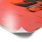 Moderne Kunst Buddha Fotodruck (Ecke)