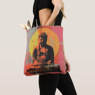 Moderne Kunst Buddha Tasche