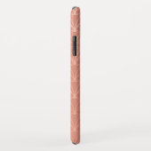 Moderne Kunst-Déco-Rose Case-Mate iPhone Hülle (Hinten/Rechts)