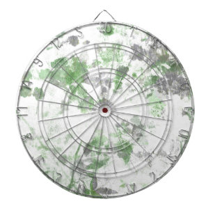 Moderne Kunst der Blume und Wandstruktur Dartscheibe