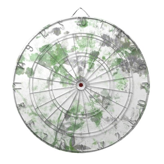 Moderne Kunst der Blume und Wandstruktur Dartscheibe (vorne)