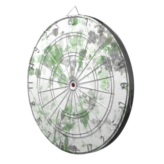 Moderne Kunst der Blume und Wandstruktur Dartscheibe (Vorderseite rechts)