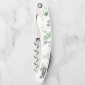 Moderne Kunst der Blume und Wandstruktur Kellnermesser (Vorderseite)