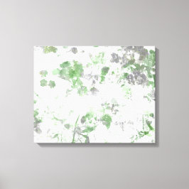 Moderne Kunst der Blume und Wandstruktur Leinwanddruck