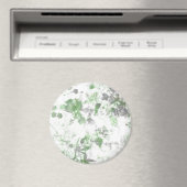 Moderne Kunst der Blume und Wandstruktur Magnet (In Situ (Geschirrspüler))