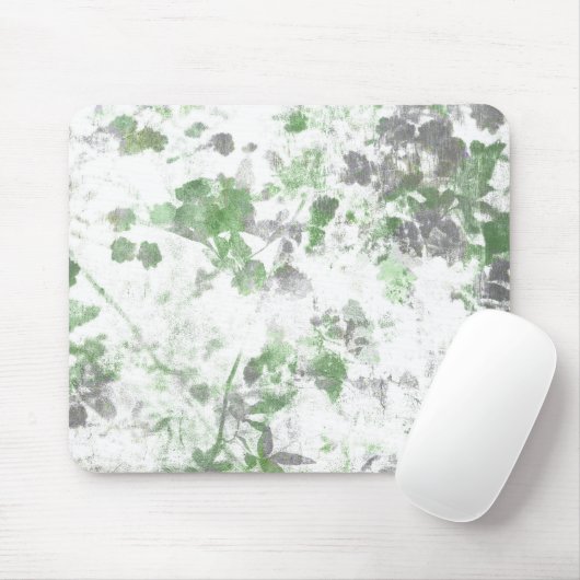 Moderne Kunst der Blume und Wandstruktur Mousepad (Mit Mouse)