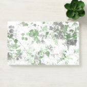 Moderne Kunst der Blume und Wandstruktur Post-it Klebezettel (Büro)