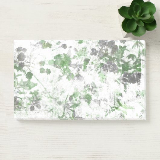 Moderne Kunst der Blume und Wandstruktur Post-it Klebezettel (Büro)