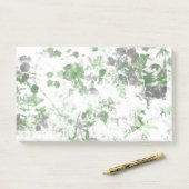 Moderne Kunst der Blume und Wandstruktur Post-it Klebezettel (Auf Schreibtisch)