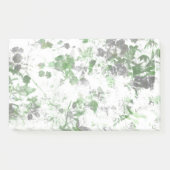 Moderne Kunst der Blume und Wandstruktur Post-it Klebezettel (Vorderseite)