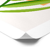 Moderne Kunst des Mittelalters, elegante Zuhause O Poster (Ecke)