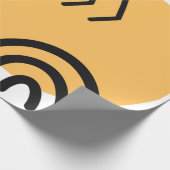 Moderne Kunst des Mittelalters Geschenkpapier (Ecke)