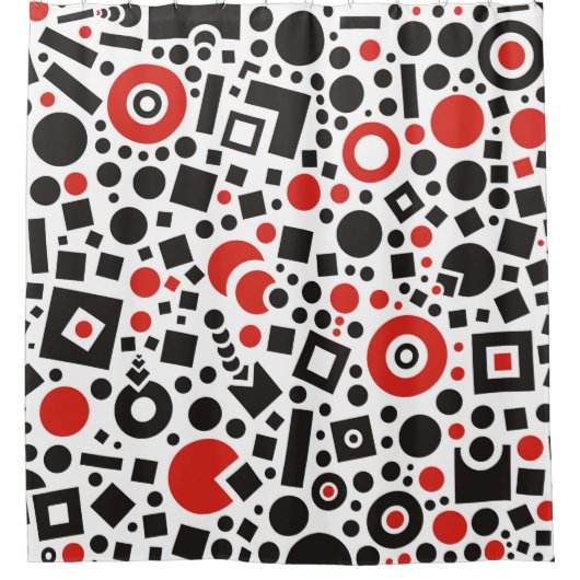 Moderne Kunst, Dichtung und Musik Duschvorhang (Vorderseite)