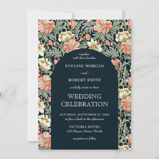 Moderne Kunst, Dichtung und Musik Einladung (Vorderseite)