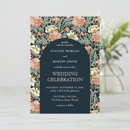 Moderne Kunst, Dichtung und Musik Einladung (Stehend Vorderseite)