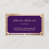 Moderne Kunst, Dichtung und Musik Parco Civico-Cia Visitenkarte (Rückseite)